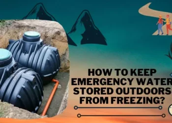 How To Keep Emergency Water Stored Outdoors From Freezing